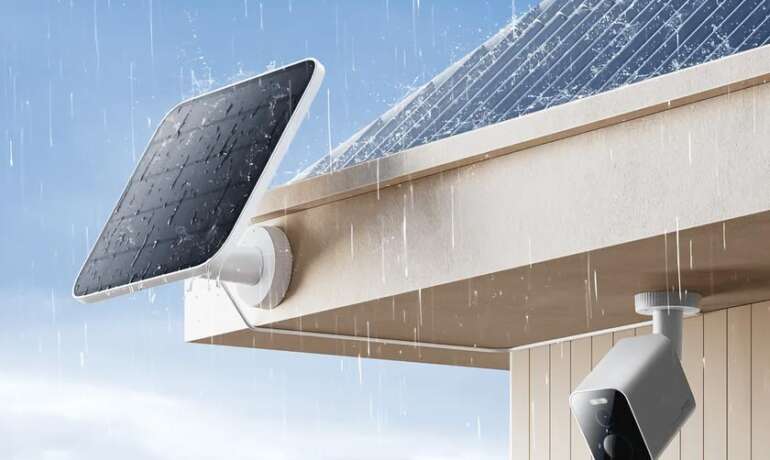 Xiaomi представила сонячну панель для вуличної камери із захистом IP66 і потужністю 5 Вт