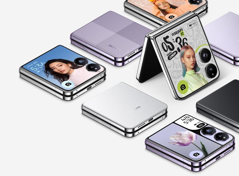 Xiaomi показала зовнішній вигляд, а також характеристики складаного смартфона Mix Flip