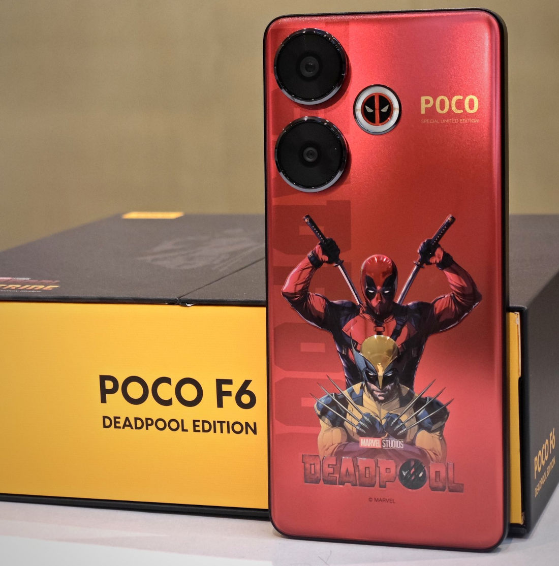 Офіційно: POCO F6 Deadpool Limited Edition дебютує 26 липня