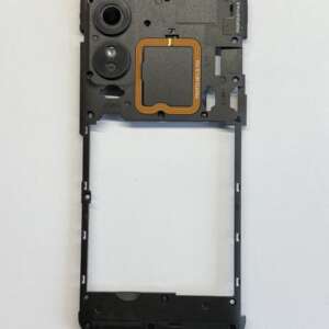 Середня частина корпусу + скло камери для ZTE Blade A33+ (Сервісний оригінал з розбірки)