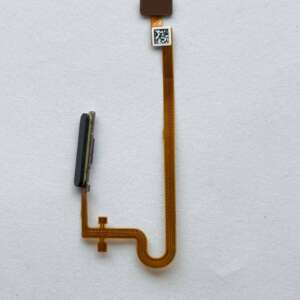 Шлейф Realme C30s зі сканером відбитку пальця Black (Сервісний оригінал з розбірки)