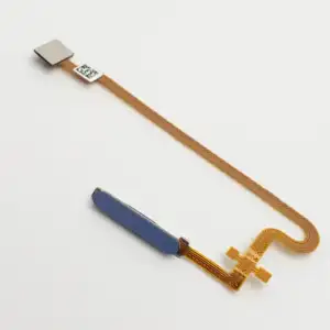 Шлейф Realme C30s зі сканером відбитку пальця Blue (Сервісний оригінал з розбірки)