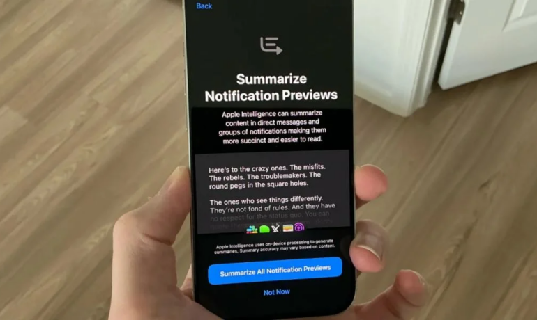 Apple вимкнула ШІ-оповіщення в iPhone через абсурдні та лякаючі заголовки