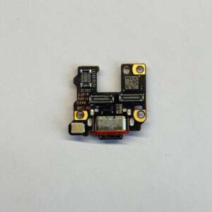 Шлейф Motorola Edge 40 Neo XT2307-1 з роз'ємом зарядки та мікрофоном - нижня плата (Сервісний оригінал з розбірки)