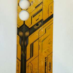 Задня кришка Black для ZTE Nubia Neo 5G Yellow (Сервісний оригінал з розбірки)