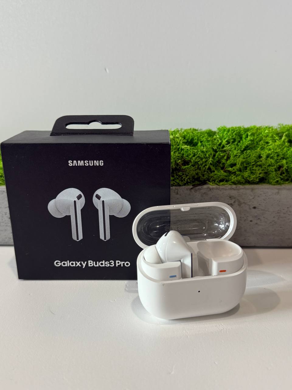 Лівий навушник + кейс Samsung Galaxy Buds 3 Pro White - Elffix